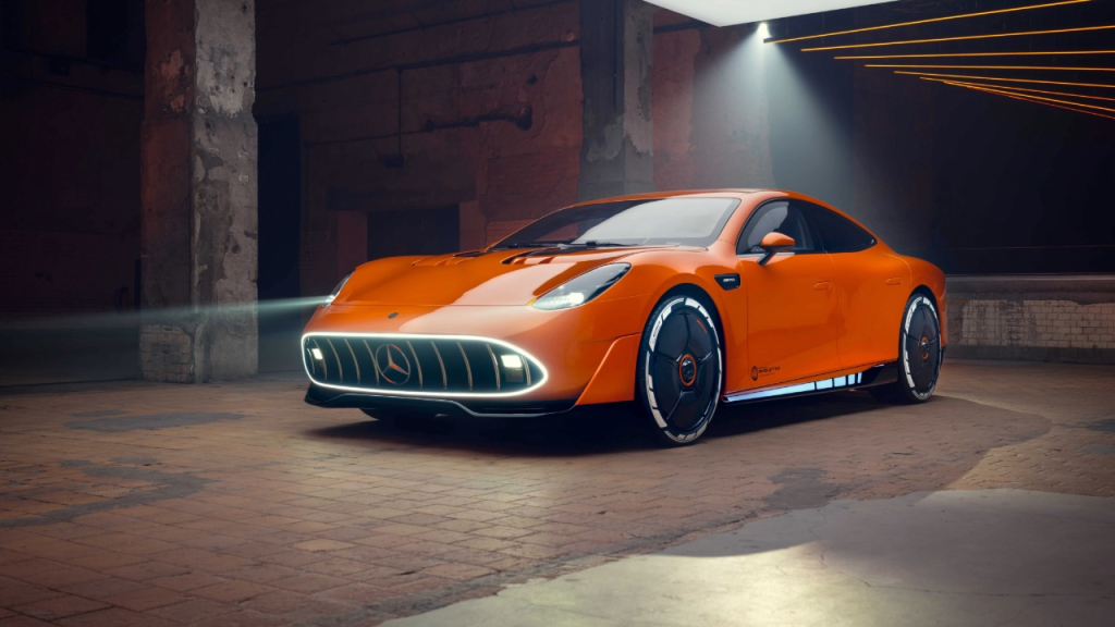 5分鐘充電400km！Mercedes-AMG CONCEPT GT XX全球首發
