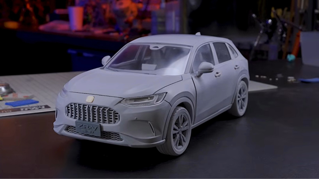 ZR-V 1:18模型登場！上市首月訂單破千