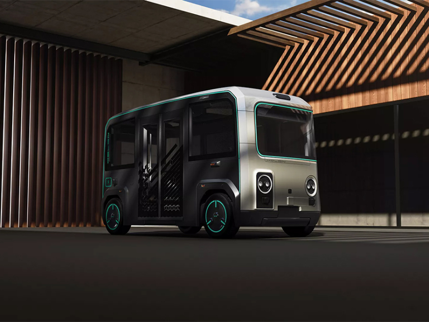 全自動駕駛巴士Holon CES展上首次登場！