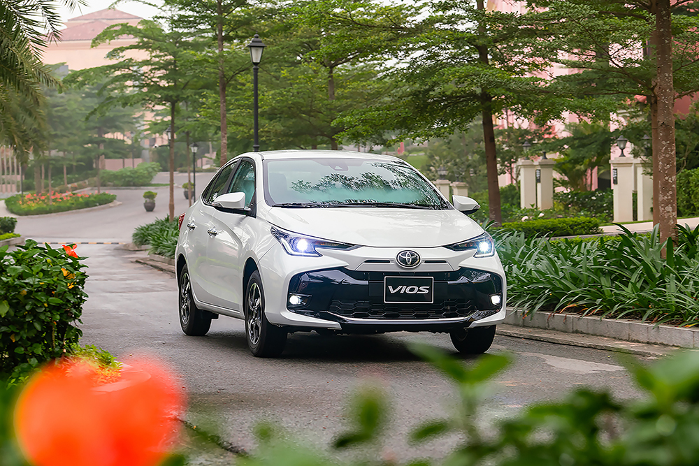 越南Toyota 第三代Vios 小改款了