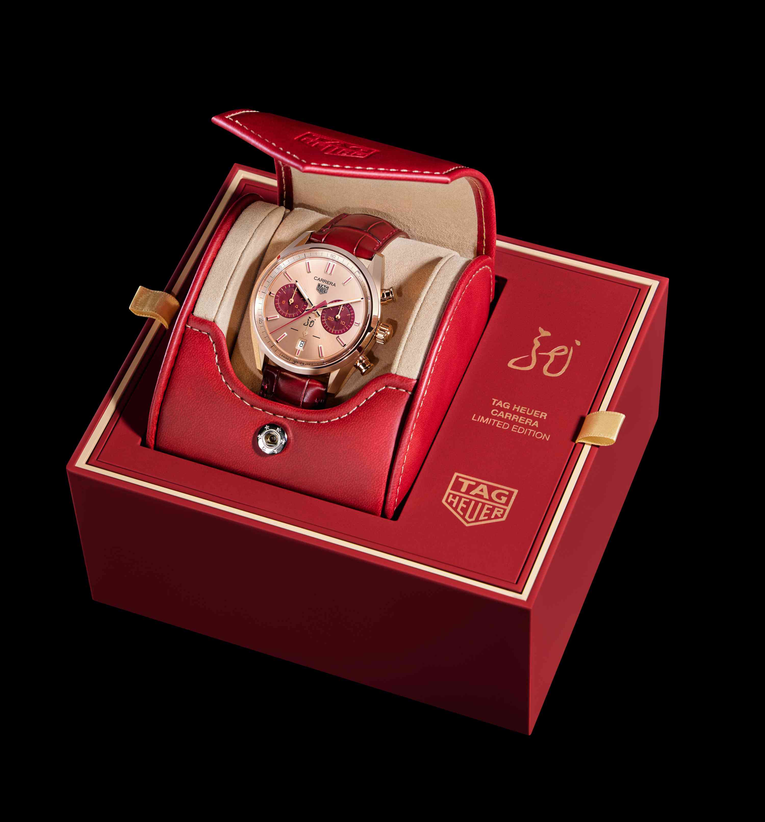 喜迎龍年：泰格豪雅華麗鉅獻尊榮新作TAG Heuer Carrera Chronograph 龍年限量版腕錶
