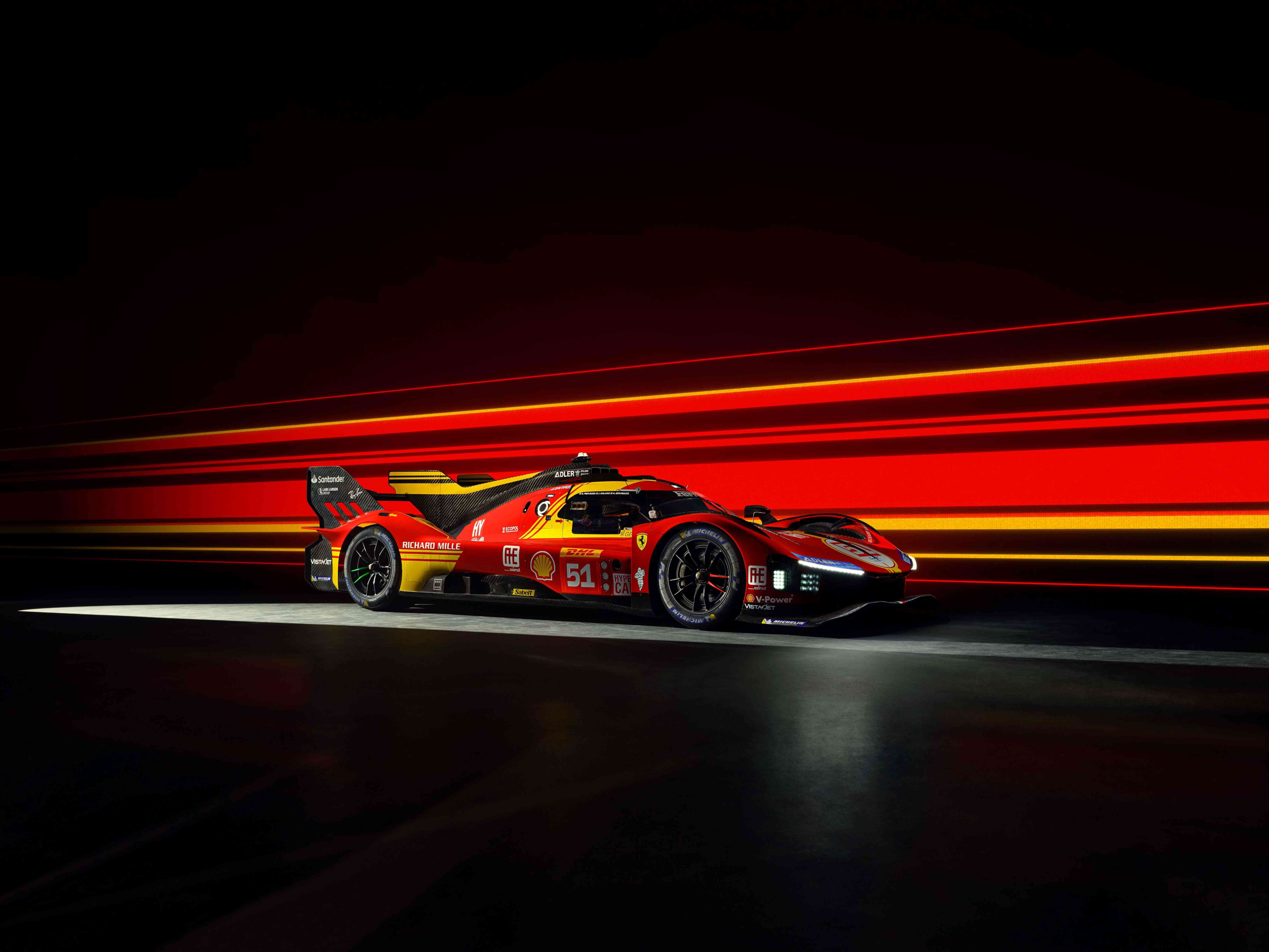 Scuderia Ferrari 車隊揭曉 2024賽季499P賽車全新塗裝