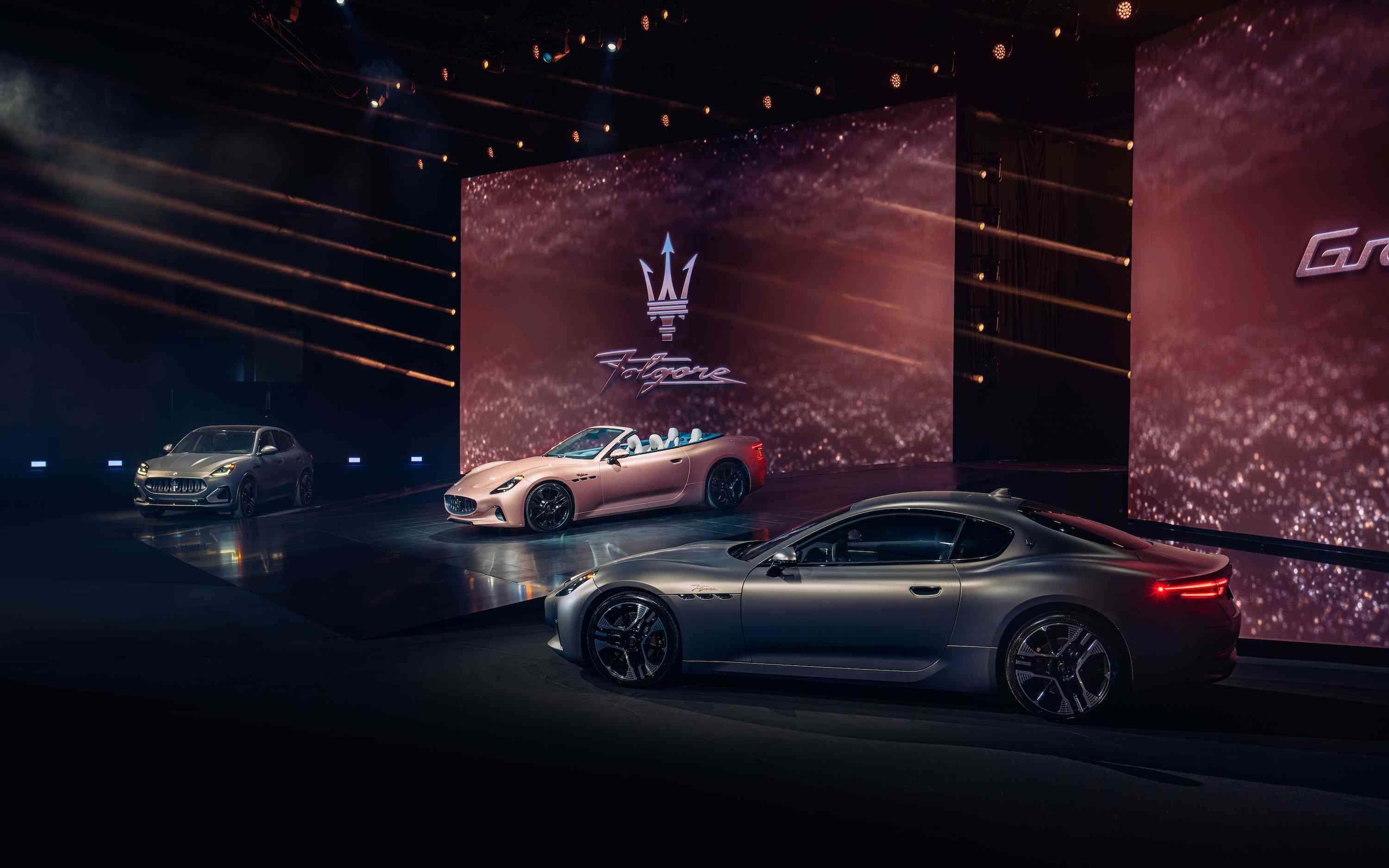 Maserati 「Folgore Day」揭幕全新純電紀元 演繹純電義式奢華的未來面貌純電敞篷雙門轎跑 GranCabrio Folgore 全球首秀